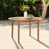 Alaterre Furniture Manchester Acacia Wood 29"H Round Dining Table ANMC05ANO